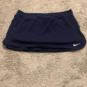 Nike navy tennis skirt